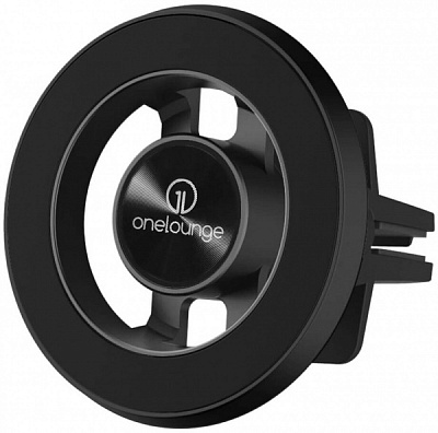 Автодержатель OneLounge 1Mag MagSafe для iPhone 13 | 12 черный