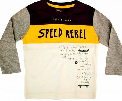 Футболка LOSAN р.110 жовтий 1350