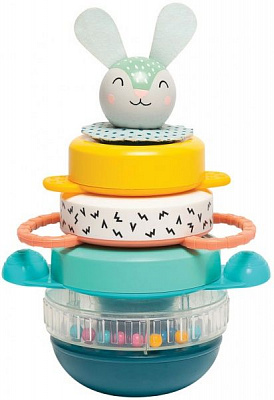 Іграшка-пірамідка Taf Toys Кролик колекція Полярне сяйво 12445