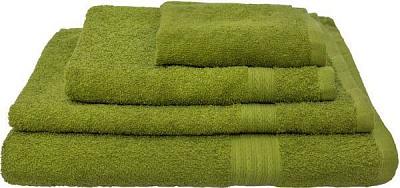 Полотенце Косичка 70x140 см оливковый Simi 