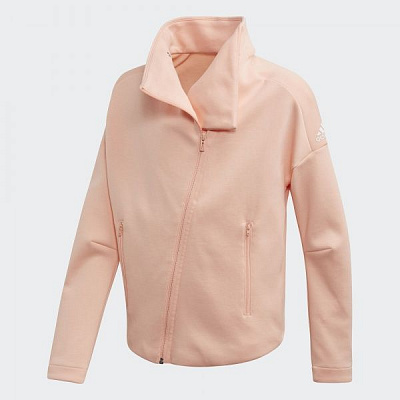 Джемпер Adidas YG ID HTR CO ED4644 р. 158 рожевий