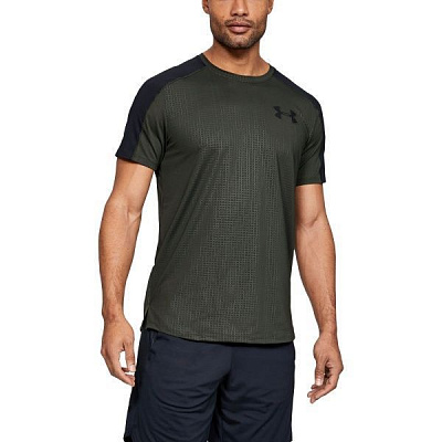 Футболка Under Armour MK1 SS Emboss 1345248-310 XL зеленый