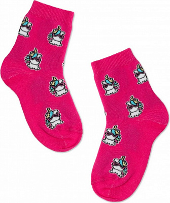 Носки для девочек Conte-Kids 21С-90СПЕ 641 р.14 малиновый 