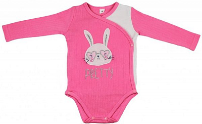 Полукомбинезон Danaya с вышивкой р.68 розовый с белым ЗО20-73 