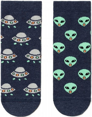 Шкарпетки дитячі Conte-Kids CK Веселі ніжки 17С-10СП 461 р.22 темно-синій