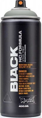 Краска аэрозольная Montana BLACK 7050 Акула мат 400 мл