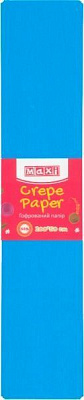 Бумага гофрированная 55% 50x200 см голубой MX61615-11 Maxi