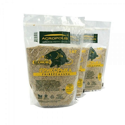 Прикормка Acropolis 1000 г універсал ECOfish