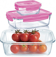 Набір контейнерів для харчових продуктів Pure Box Active 3 предмета (P9972) Luminarc