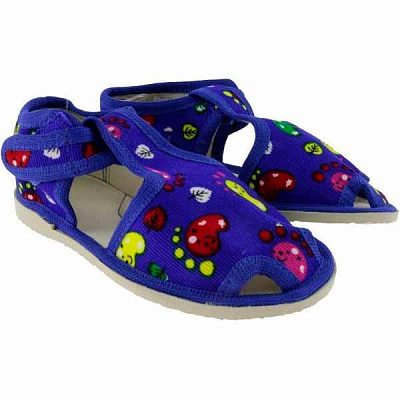 Тапочки для мальчиков Экотапок Сандалик новый синие 1085 р.26