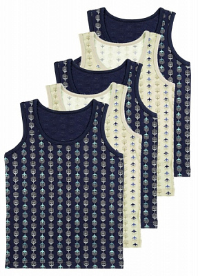 Майка детская для мальчиковдетские DONI 77765 р.146-152 в ассортименте 