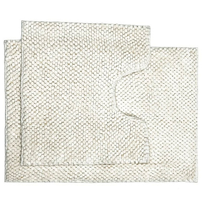 Набор ковриков Dariana Ананас 55x50 см м 50x80 см молочный 1000009339