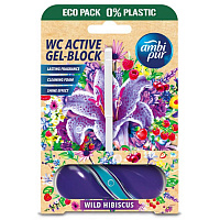 Блок Ambi Pur Active Gel-Block Дикий гибискус, 45 г 838470
