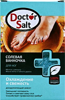Солевая ванночка для ног Joanna Солевая ванночка для ног Охлаждение и Свежесть ТМ Doctor Salt,100 мл 100 г