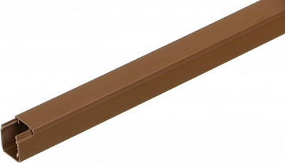 Канал кабельний ОМіС OPTIMA 25х25х2000 мм коричневий