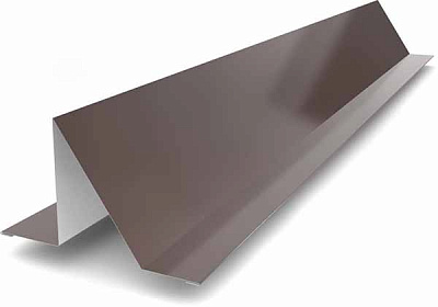 Планка снегозадержателя глянцевая PSM RAL 8017 коричневая 2м