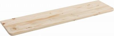 Полиця з хвойних порід 800x200 мм дерево світле