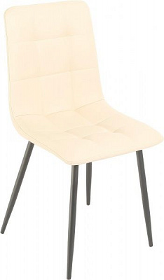 Стул обеденный GT Racer K-2001 черно-серый/бежевый