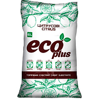 Субстрат торфяной Eco Plus для цитрусовых растений 6 л