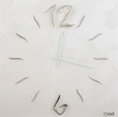 Часы настенные кварцевые white pearl2 11466 Lowell