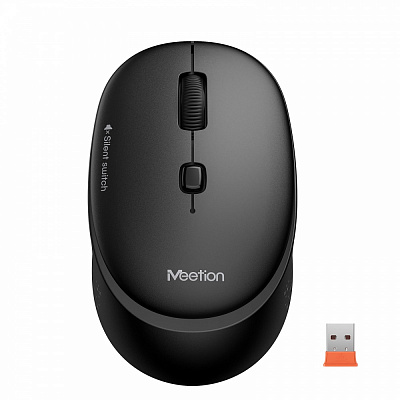 Мышка беспроводная Meetion black (MT-R571-A)