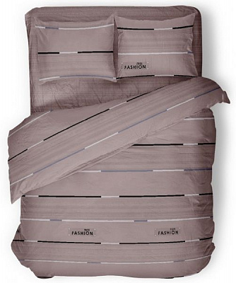 Комплект постільної білизни Modern Line 2 коричневий La Nuit