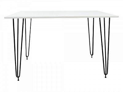 Стол Акрон 1200x800x750 мм черный/белый 