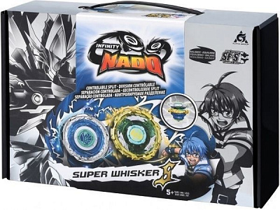 Дзиґа Auldey Infinity Nado Крек Super Whisker-s Небесний Вихор YW624701