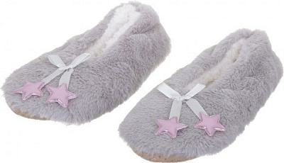 Обувь домашняя La Nuit Звездочки р. 36/37 светло-серый 
