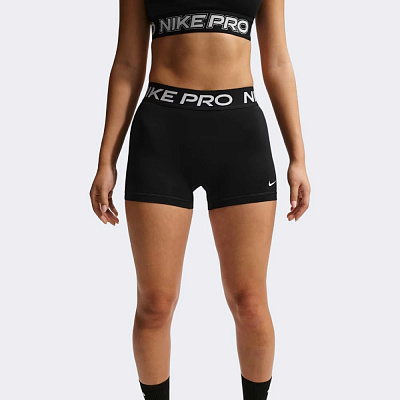 Шорты Nike W NP DF 365 MR 3IN SHORT USM IQ1037-010 р. L черный