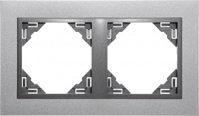 Рамка Efapel Animato Logus алюминий 90920 TAS