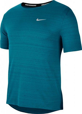 Футболка Nike NK DF MILER TOP SS CU5992-467 L синий