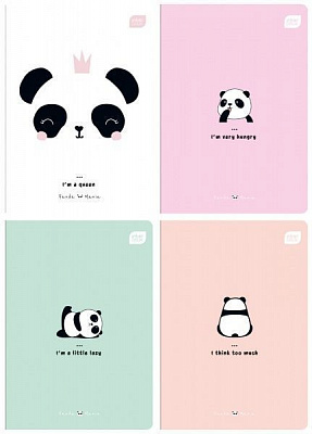 Зошит шкільний А5 12 арк. Лінійка Sweet Pastel в асортименті InterDRUK