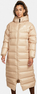 Пальто Nike W NSW TF CITY HD PARKA DH4081-200 р.S бежевий