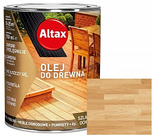 Олія для деревини Altax безбарвний напівмат 0,75 л