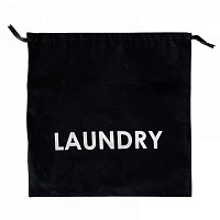 Органайзер текстильный Organize M-laundry Laundry хлопковый для грязных вещей черный 380x380 мм