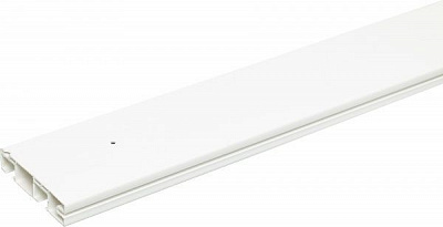 Карниз потолочный ОМиС ОМ2L двойной наборной 250 см белый 