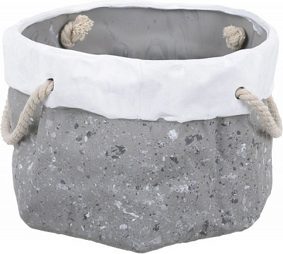 Кашпо декоративное Корзинка 21х20.5х14.5 см