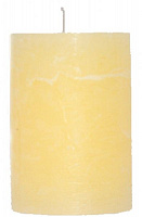 Свеча Цилиндр желтая пастель С07*10/1-1.8 Candy Light