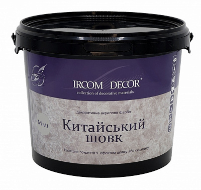Декоративне покриття Ircom Decor Китайський шовк 10 л