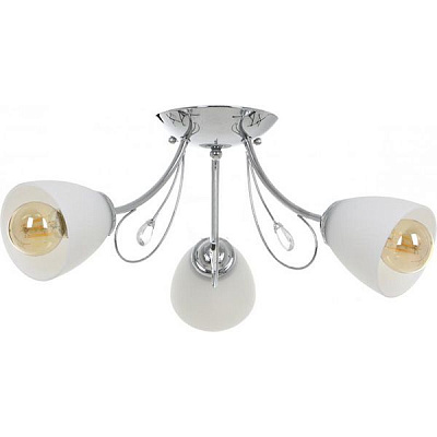 Люстра потолочная Accento lighting Korsika ALPL-PL39996-3 3x60 Вт E27 хром 