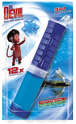 Диски туалетные Dr.Devil Полярная вода 75 мл 