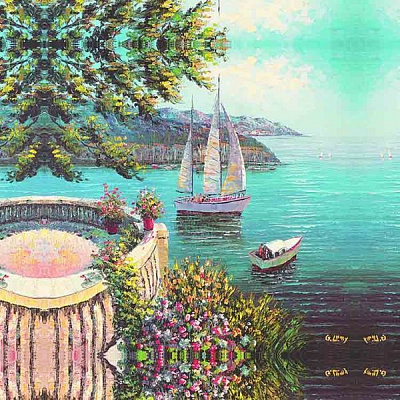 Репродукция Dolce Vita4 35x35 см RozenfeldArt 