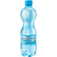 Вода минеральная Оболонь Оболонская 2 негазированная 0,5 л (4820029430871)  