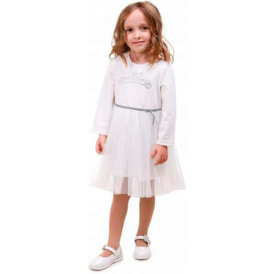 Платье Sasha 4748 р.122 молочный