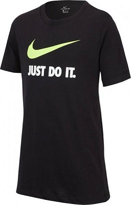 Футболка Nike B NSW TEE JDI SWOOSH AR5249-014 XS чорний