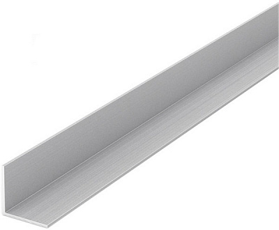 Уголок алюминиевый АЛЮПРО 25x25x1,5 мм 1000 мм анодированный