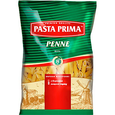 Макарони Pasta Prima Пір'я 800 г
