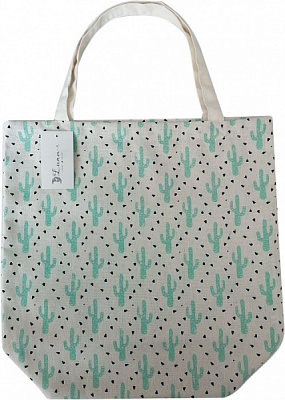 Сумка-шоппер Luna Cactus 43x42x18 см бежевый 