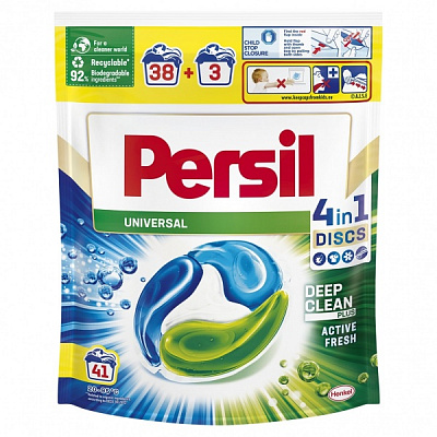 Капсули для машинного прання Persil Диски Універсал 41 шт.